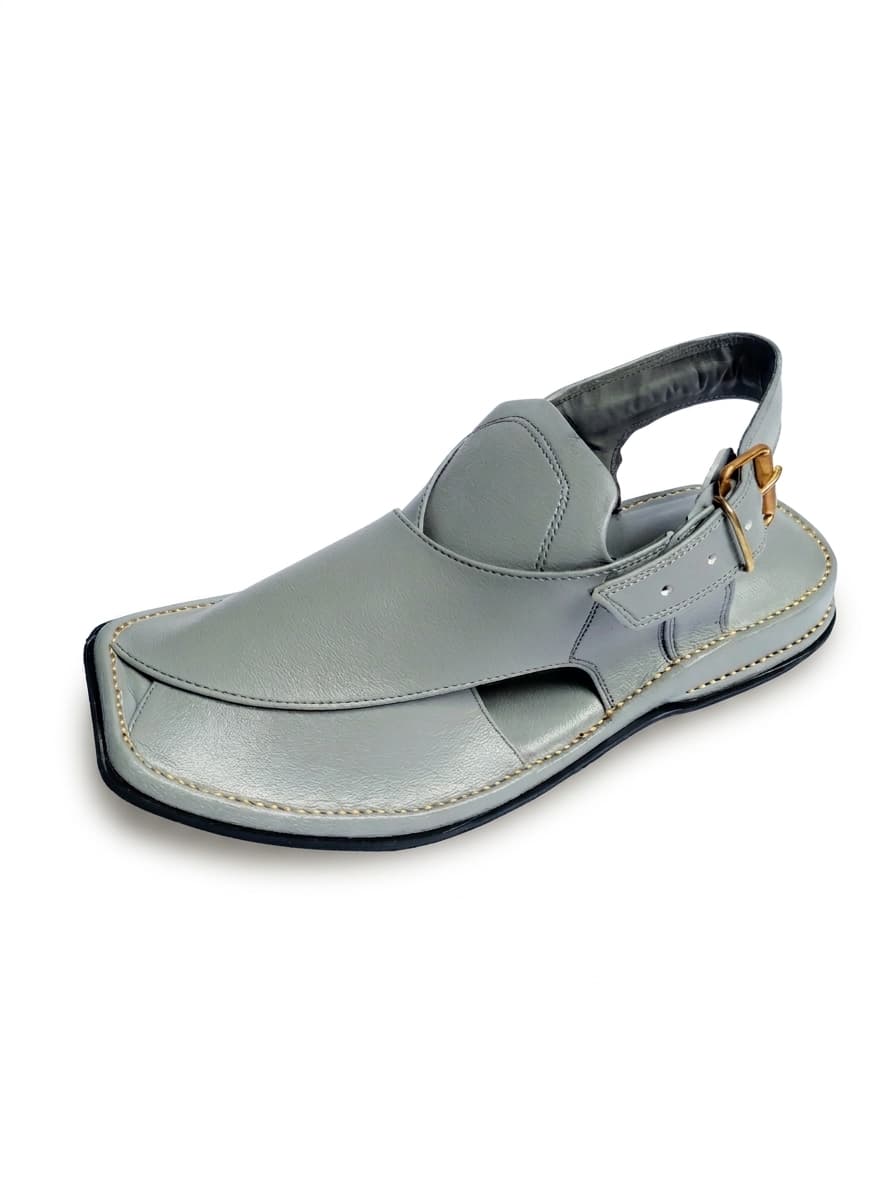 Charsada peshawari chappal Gray