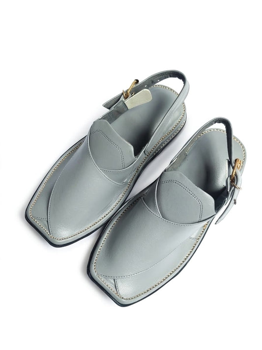 Charsada peshawari chappal Gray