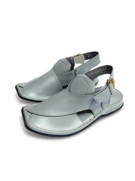 Charsada peshawari chappal Gray